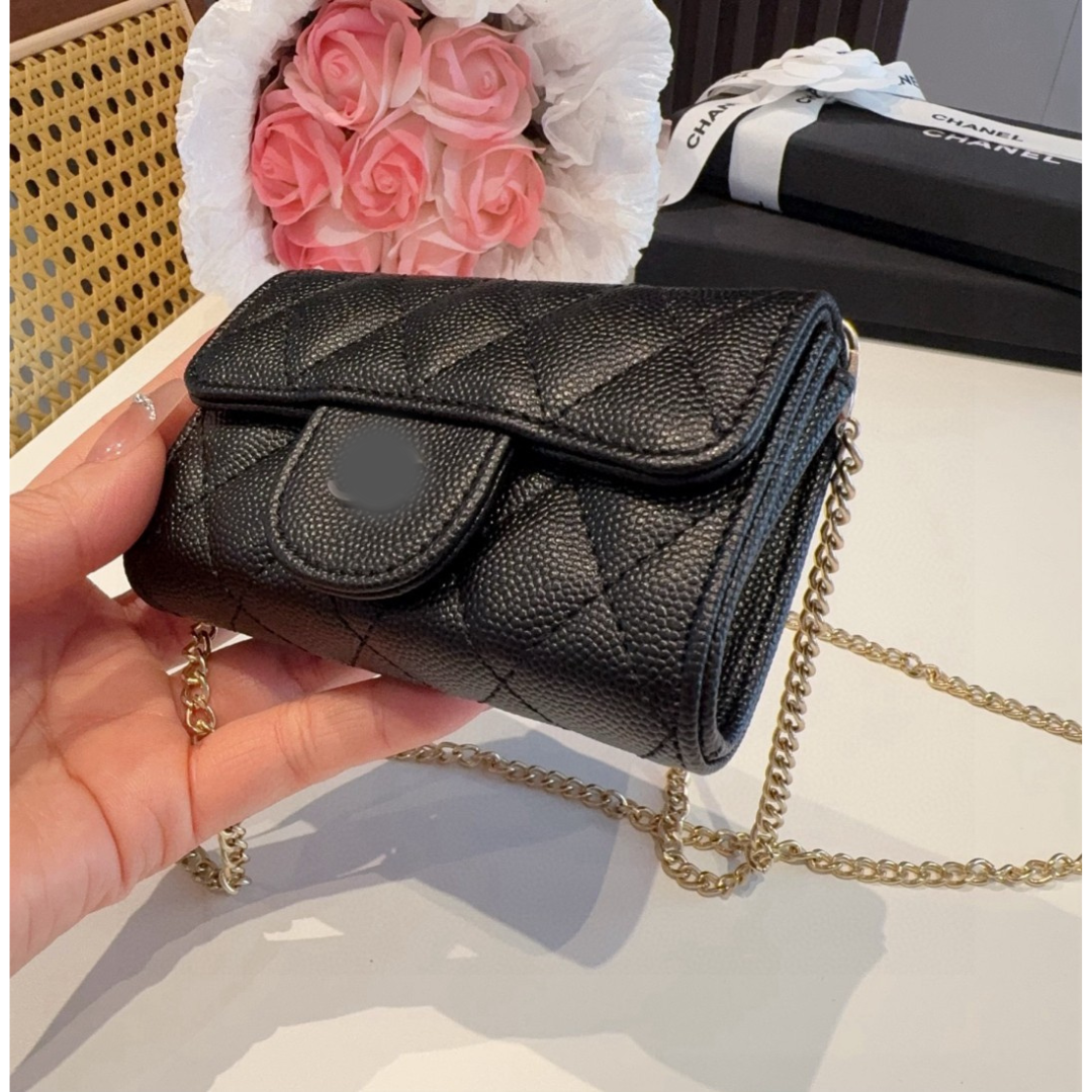 Elegant Mini Crossbody Handbag for Women – Designer-Inspired Luxury Purse with Detachable Chain Strap