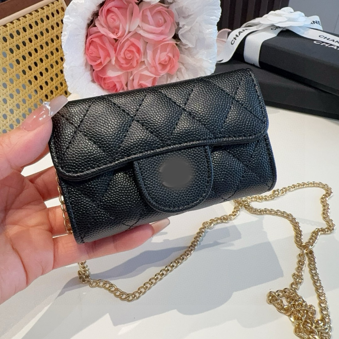 Elegant Mini Crossbody Handbag for Women – Designer-Inspired Luxury Purse with Detachable Chain Strap