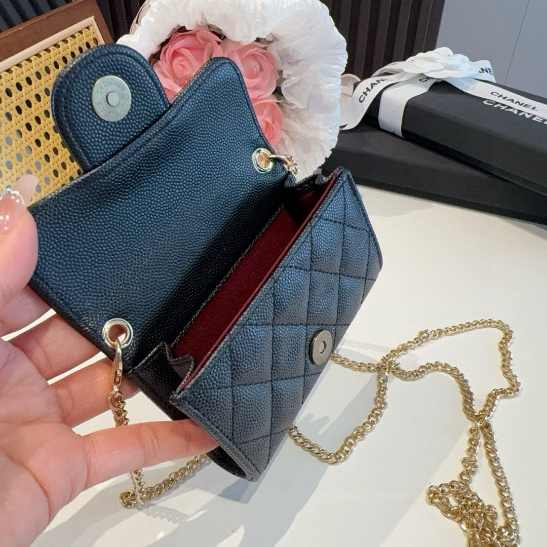 Elegant Mini Crossbody Handbag for Women – Designer-Inspired Luxury Purse with Detachable Chain Strap