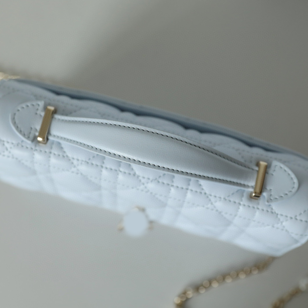 Elegant Women’s Designer Mini Chain Handbag with Pearl Accent – Luxury Crossbody & Top Handle Ba
