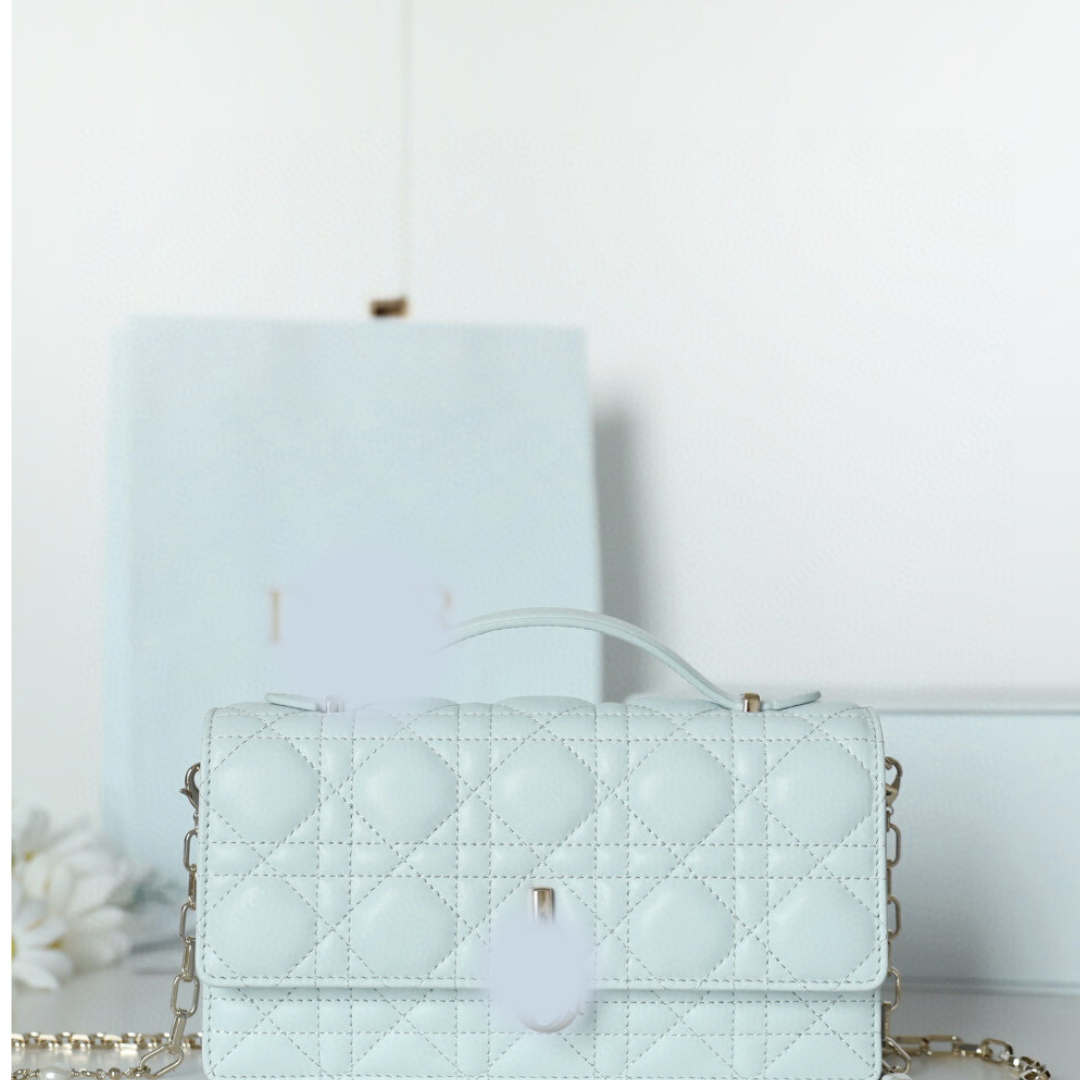 Elegant Women’s Designer Mini Chain Handbag with Pearl Accent – Luxury Crossbody & Top Handle Ba