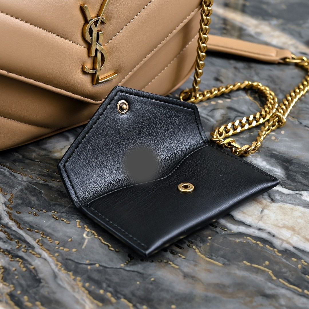 uxury Mini Chain Shoulder Bag – Elegant Lambskin Crossbody Handbag for Women