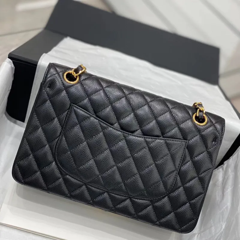 Shoulder Classic 25.5cm Sheepskin Diamond Lattice Flap Bag Designer Women Chain Cross Body Bags
