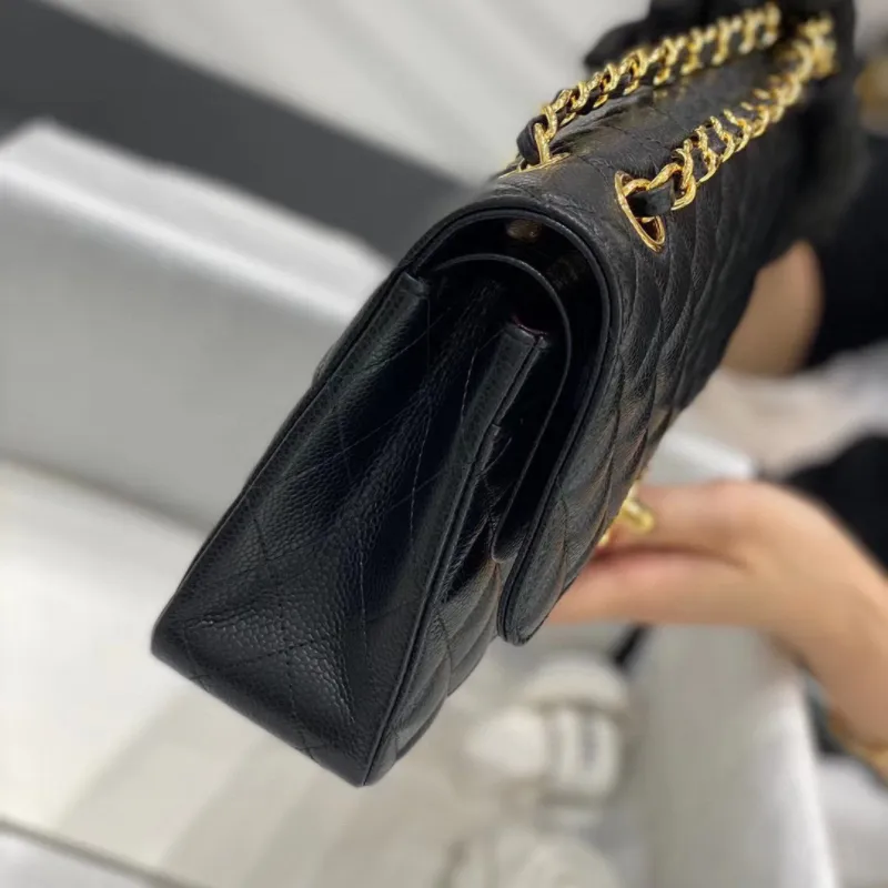 Shoulder Classic 25.5cm Sheepskin Diamond Lattice Flap Bag Designer Women Chain Cross Body Bags