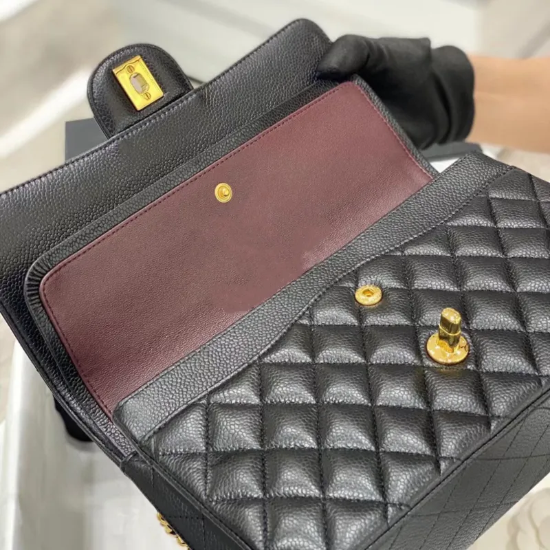 Shoulder Classic 25.5cm Sheepskin Diamond Lattice Flap Bag Designer Women Chain Cross Body Bags